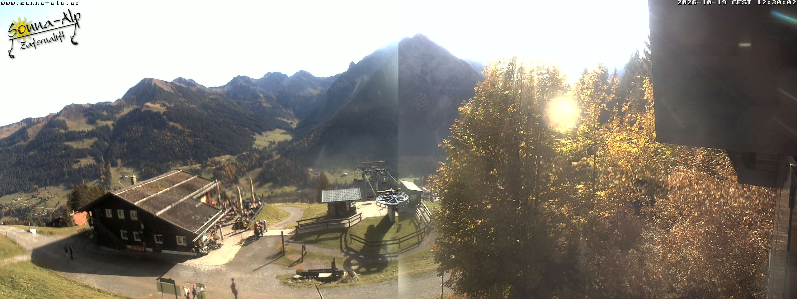 Archived image Webcam Sonna-Alp, Mittelberg