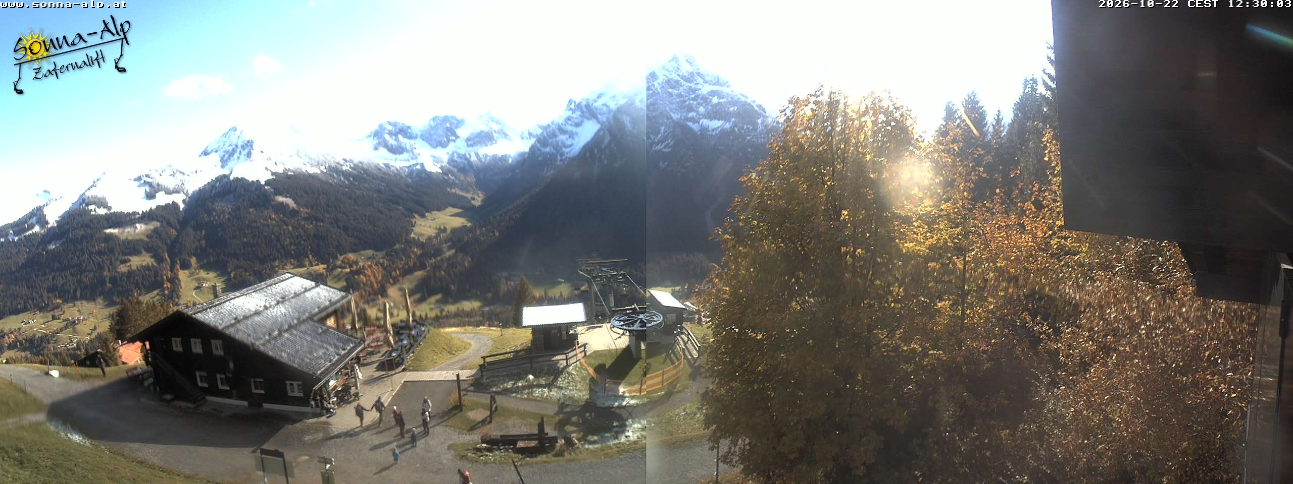 Archiv Foto Webcam Sonna Alp - Zafernalift