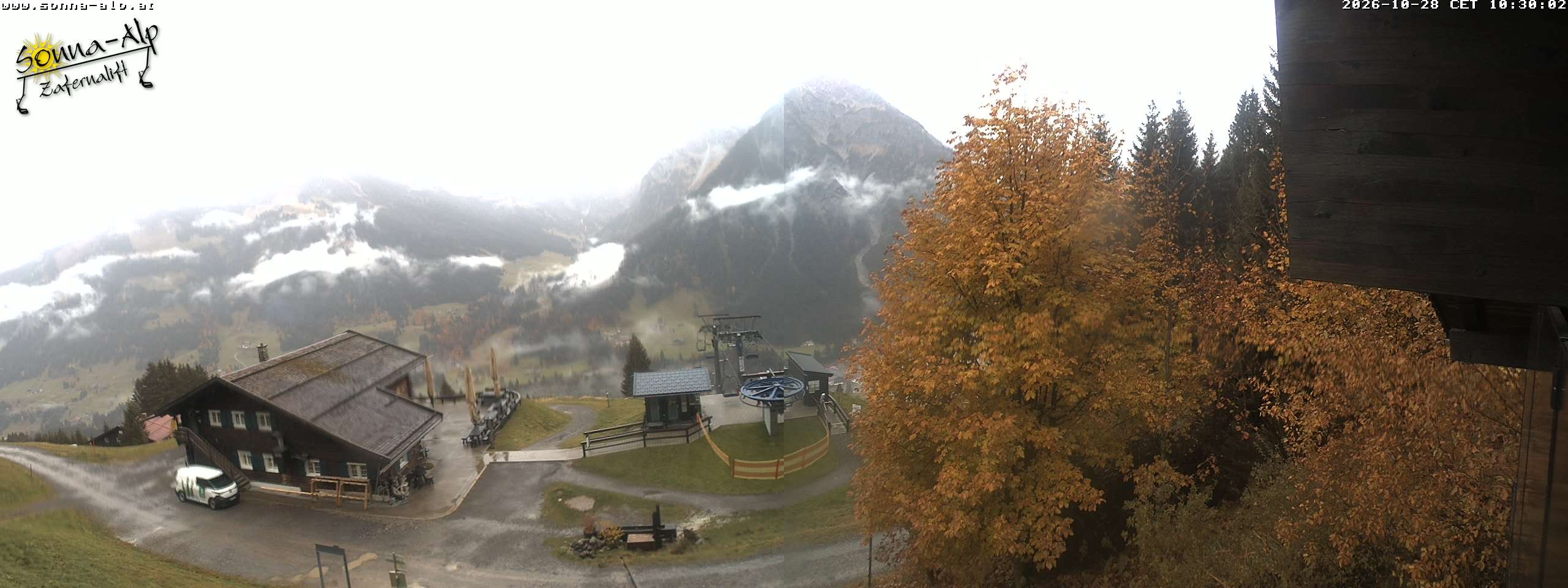 Archived image Webcam Sonna-Alp, Mittelberg