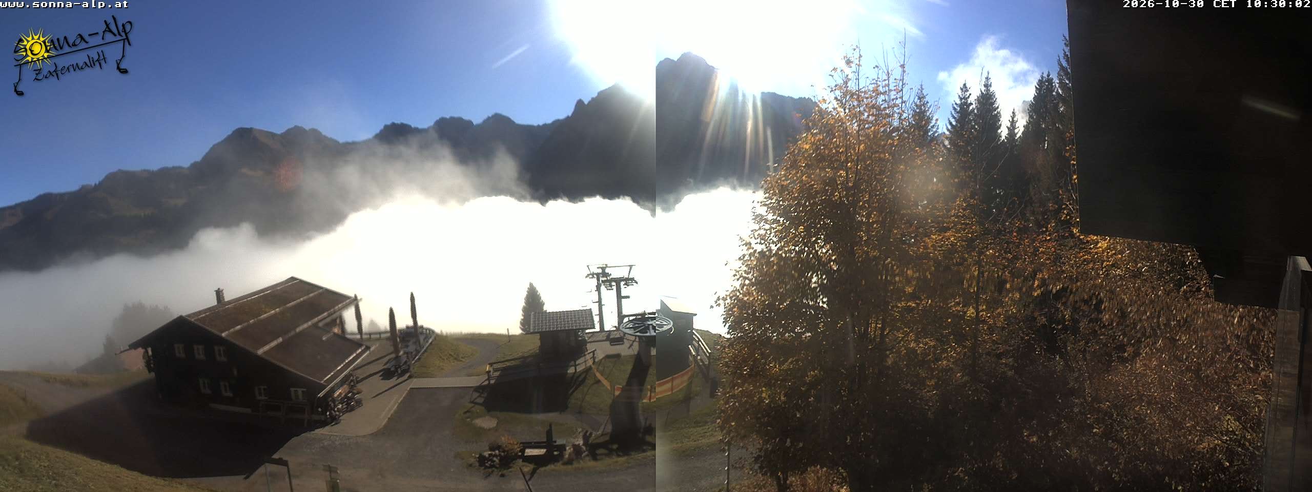 Archiv Foto Webcam Sonna Alp - Zafernalift