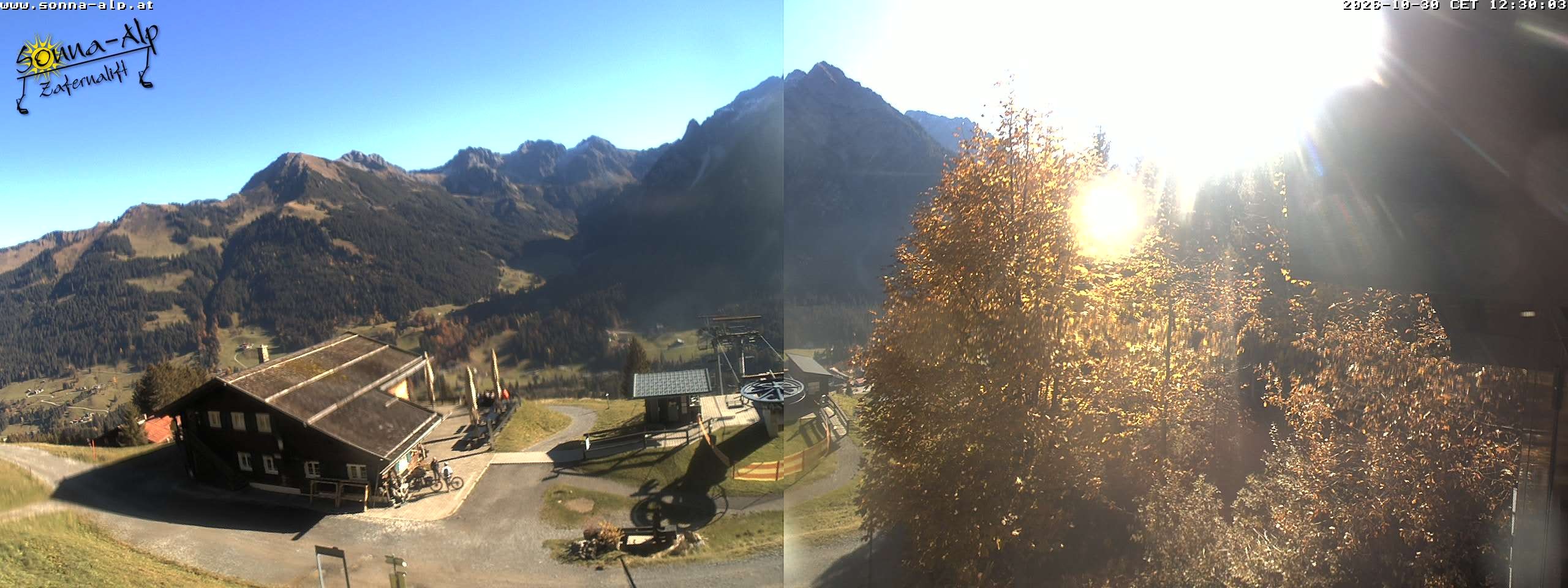 Archiv Foto Webcam Sonna Alp - Zafernalift