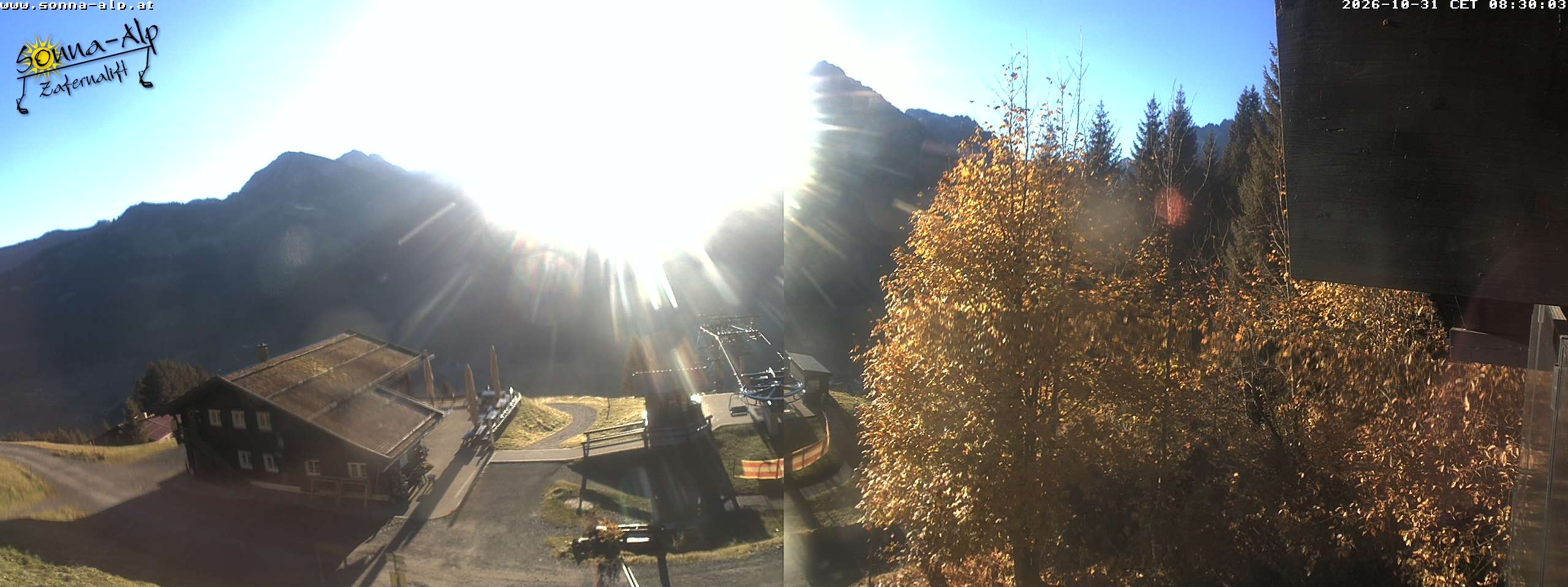 Archiv Foto Webcam Sonna Alp - Zafernalift