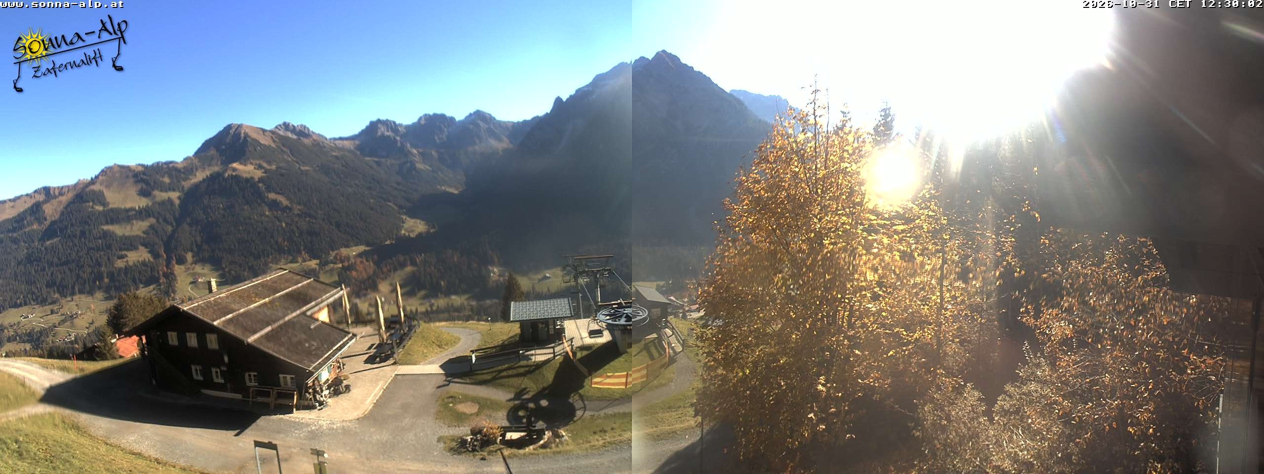 Archived image Webcam Sonna-Alp, Mittelberg