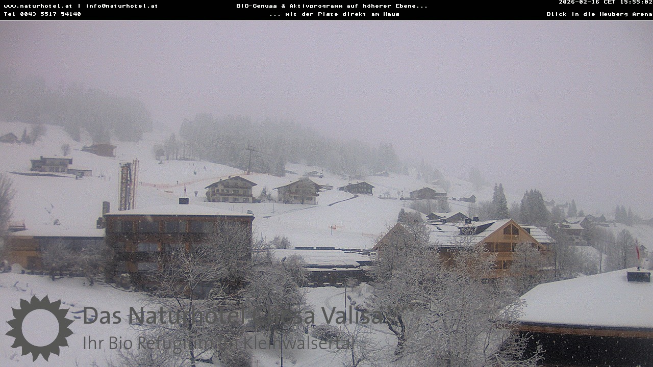 Archived image Webcam Chesa Valisa Oberhirschegg