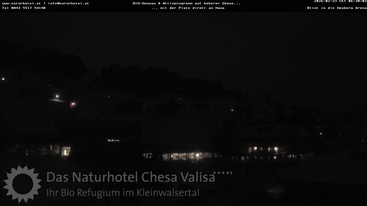 Archived image Webcam Chesa Valisa Oberhirschegg