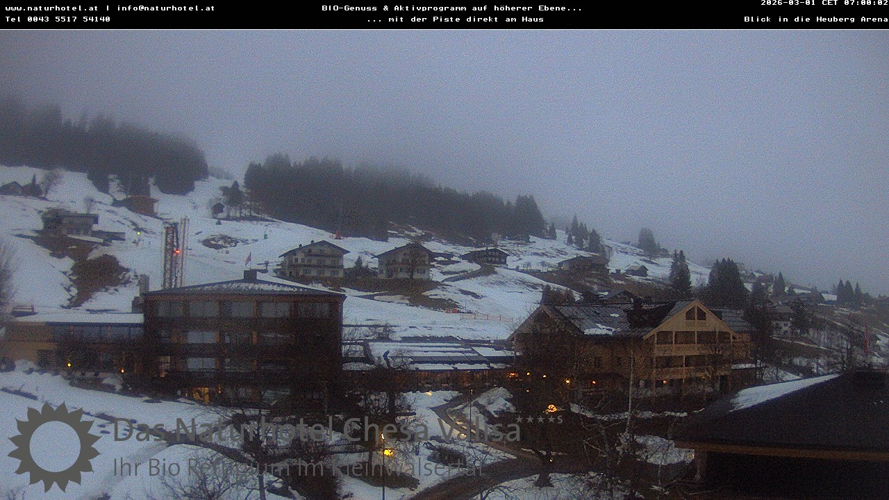 Archiv Foto Webcam Chesa Valisa Oberhirschegg