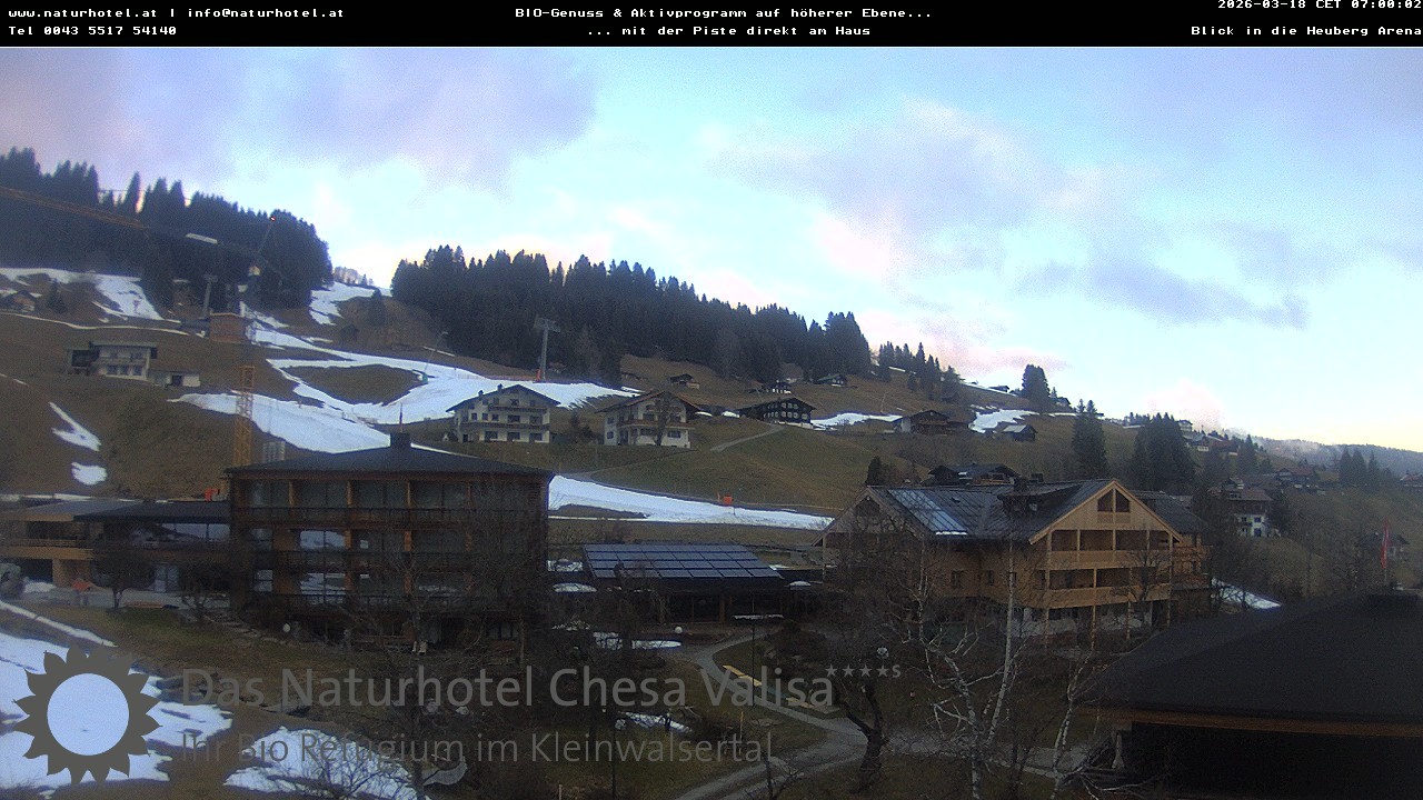 Archiv Foto Webcam Chesa Valisa Oberhirschegg