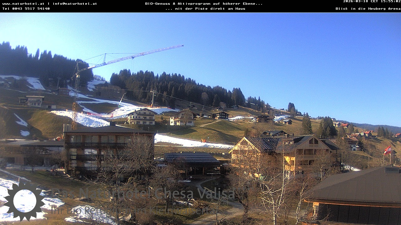 Archiv Foto Webcam Chesa Valisa Oberhirschegg