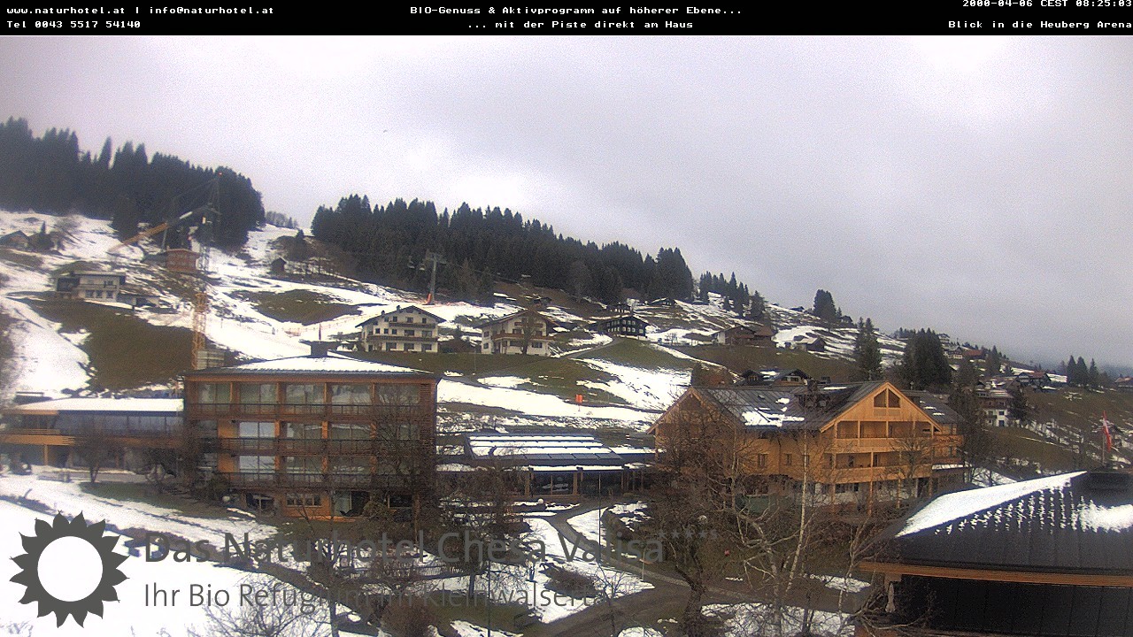 Archived image Webcam Chesa Valisa Oberhirschegg