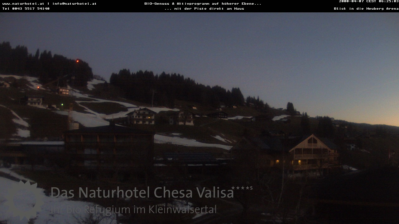 Archiv Foto Webcam Chesa Valisa Oberhirschegg