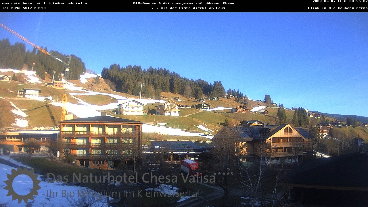 Archiv Foto Webcam Chesa Valisa Oberhirschegg