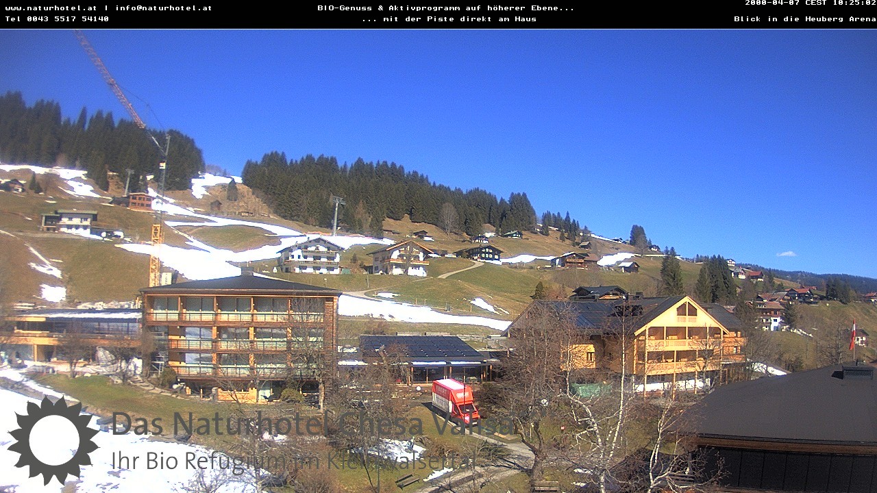 Archiv Foto Webcam Chesa Valisa Oberhirschegg