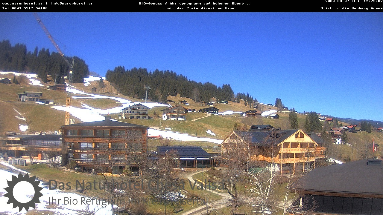 Archiv Foto Webcam Chesa Valisa Oberhirschegg