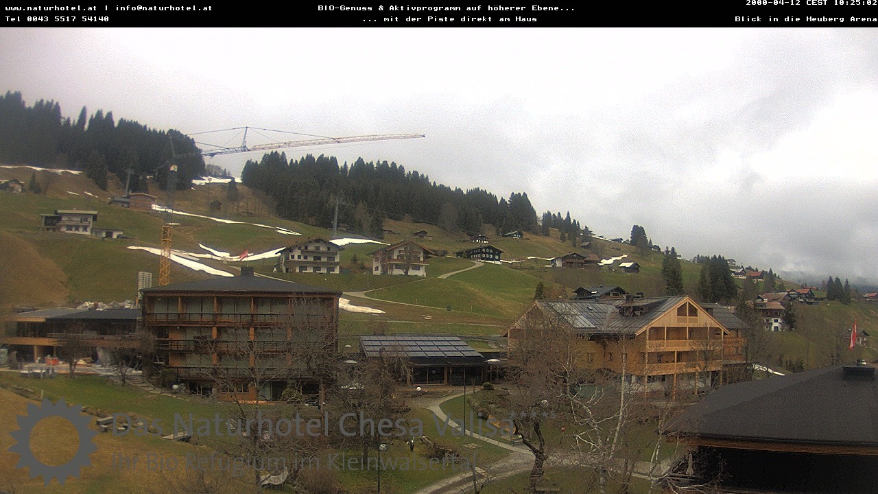 Archived image Webcam Chesa Valisa Oberhirschegg