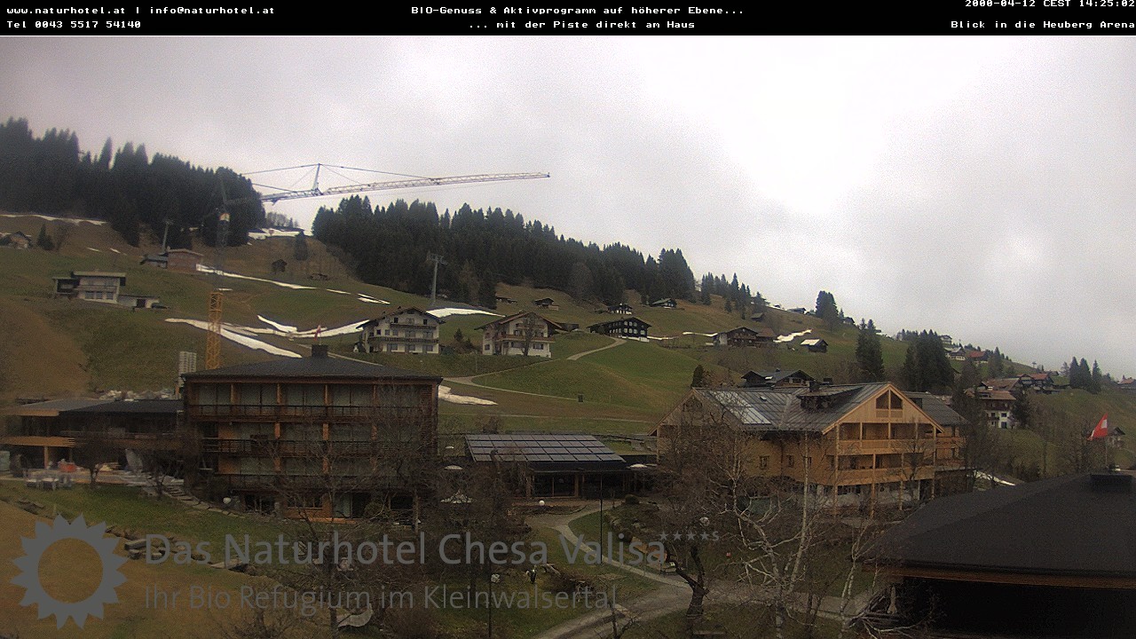 Archived image Webcam Chesa Valisa Oberhirschegg