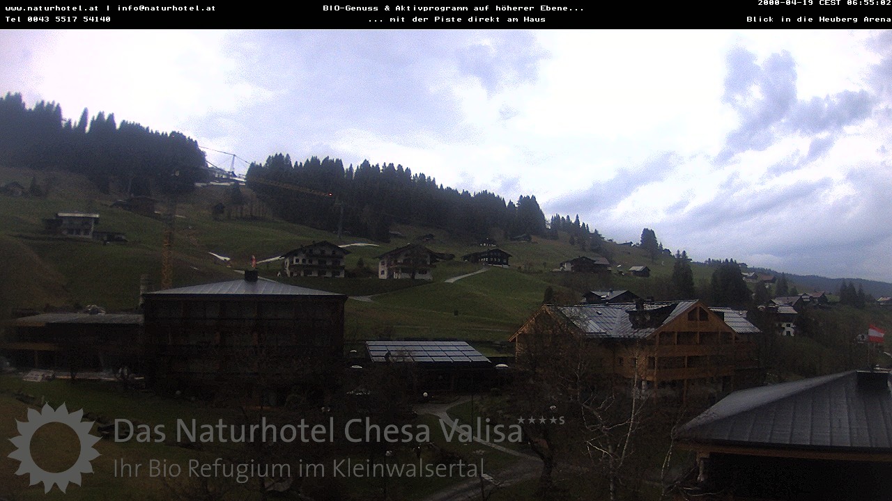 Archived image Webcam Chesa Valisa Oberhirschegg
