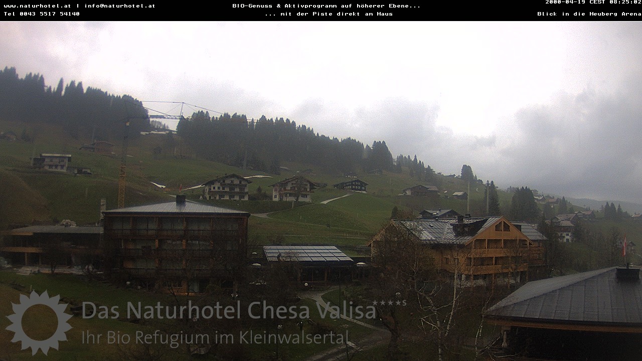Archived image Webcam Chesa Valisa Oberhirschegg