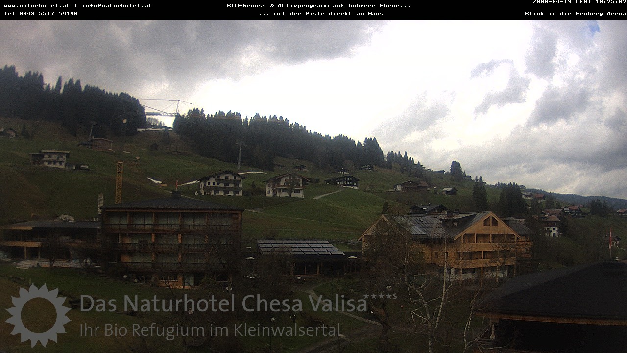 Archived image Webcam Chesa Valisa Oberhirschegg
