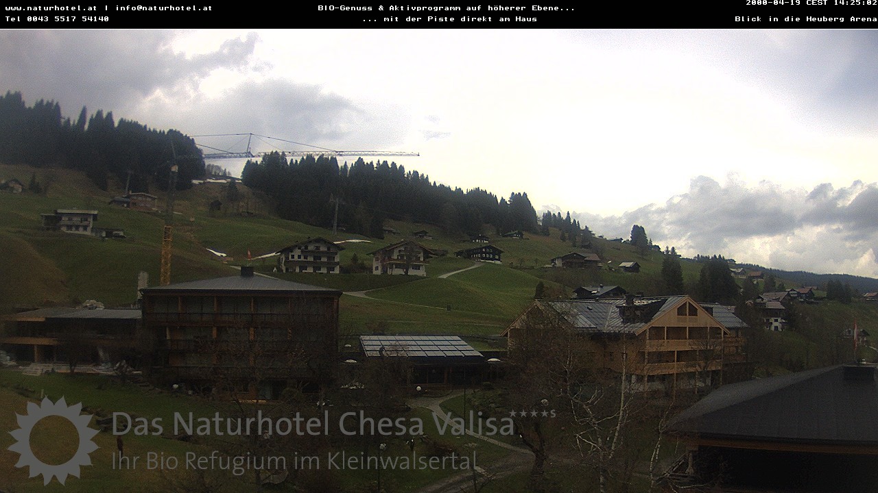 Archived image Webcam Chesa Valisa Oberhirschegg