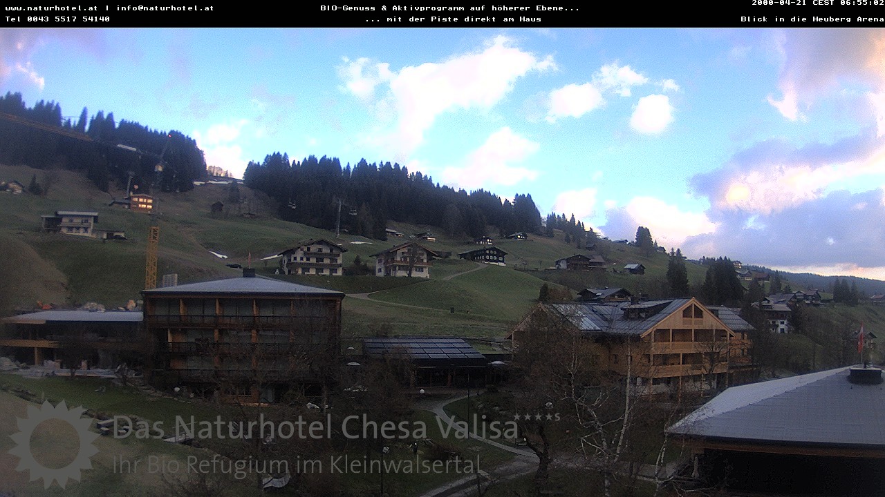 Archiv Foto Webcam Chesa Valisa Oberhirschegg