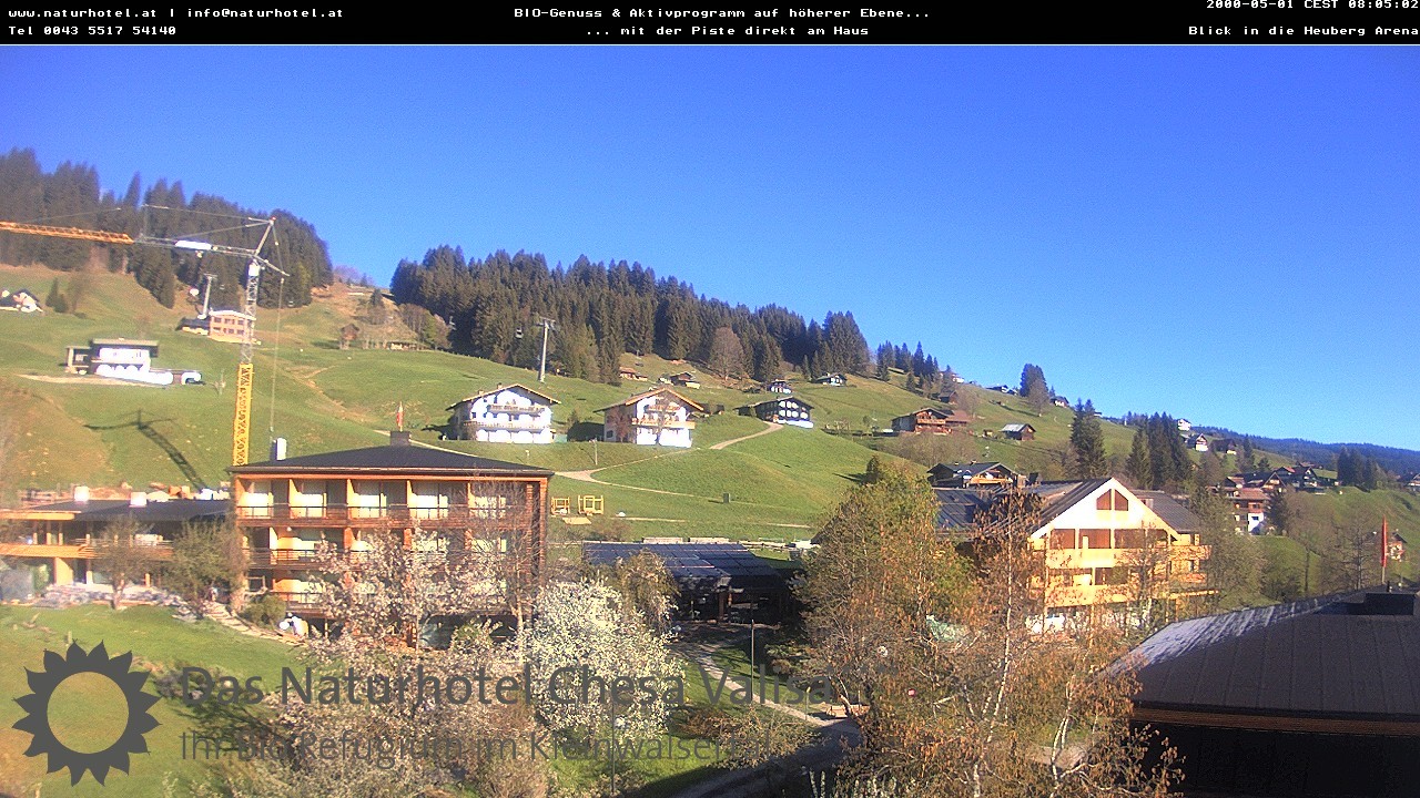 Archived image Webcam Chesa Valisa Oberhirschegg