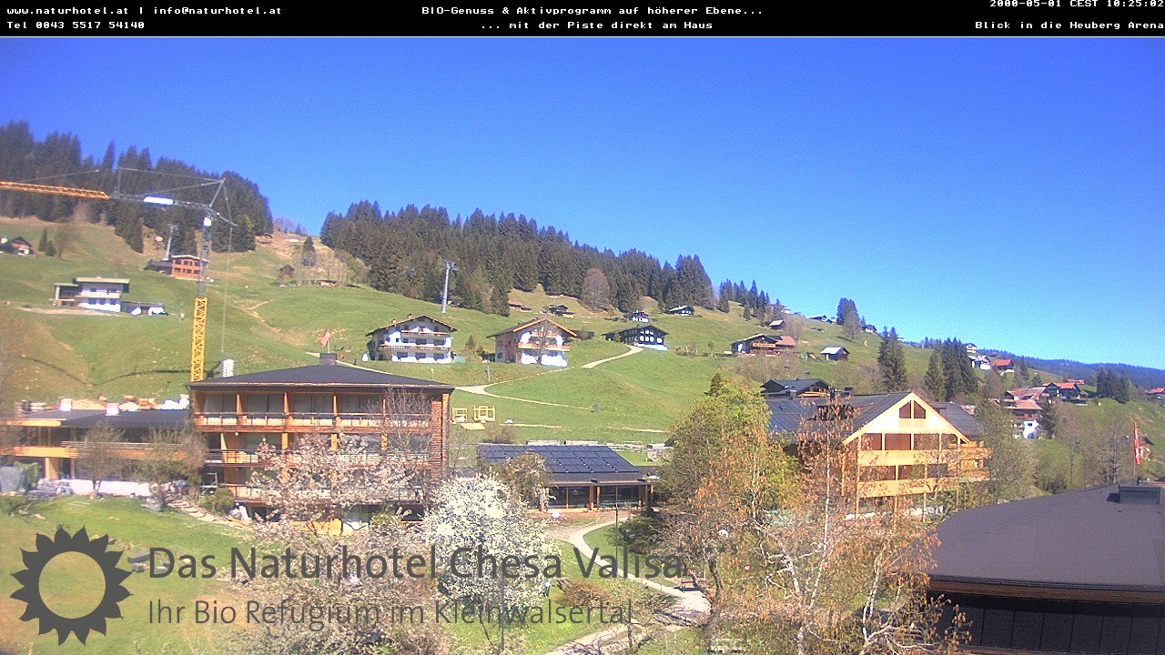 Archived image Webcam Chesa Valisa Oberhirschegg