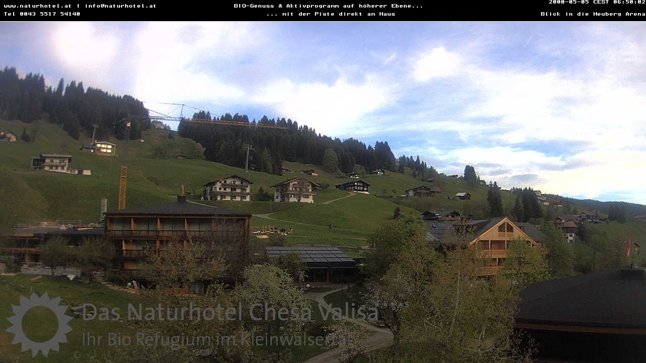 Archiv Foto Webcam Chesa Valisa Oberhirschegg