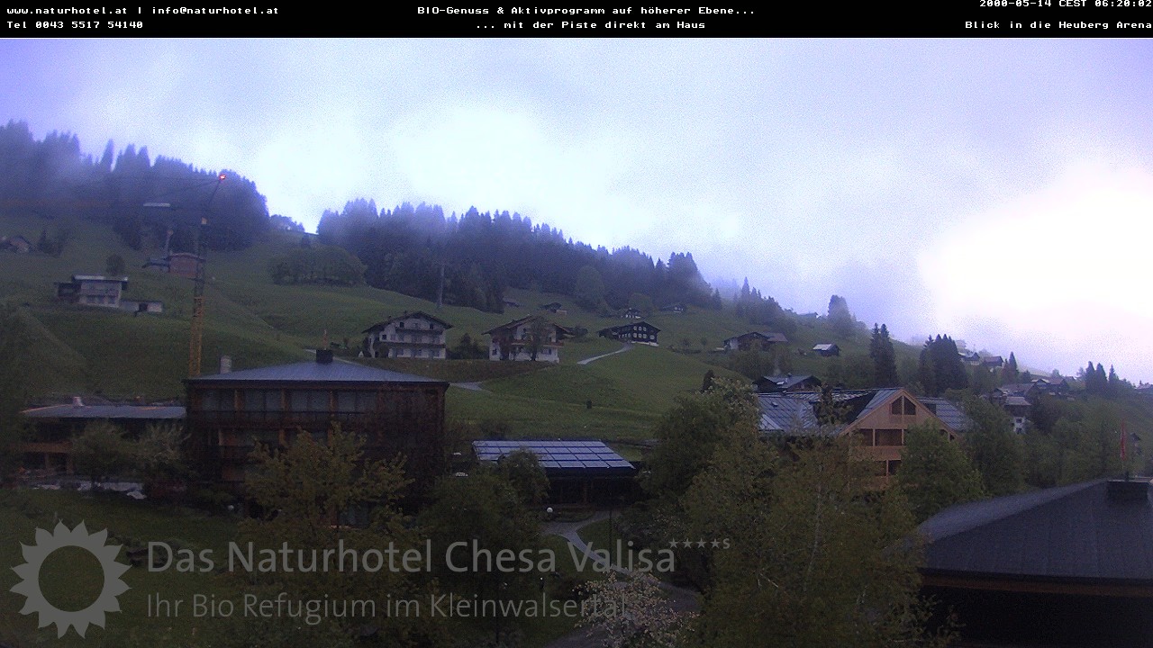 Archiv Foto Webcam Chesa Valisa Oberhirschegg