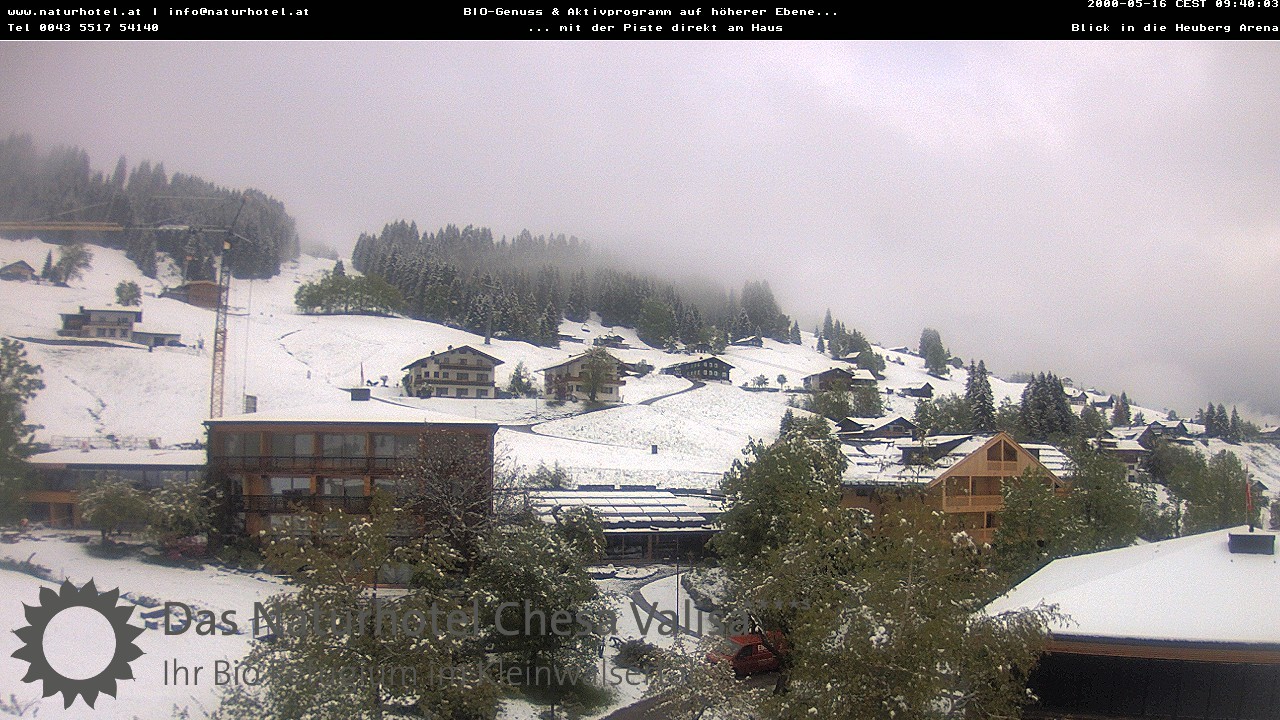 Archiv Foto Webcam Chesa Valisa Oberhirschegg