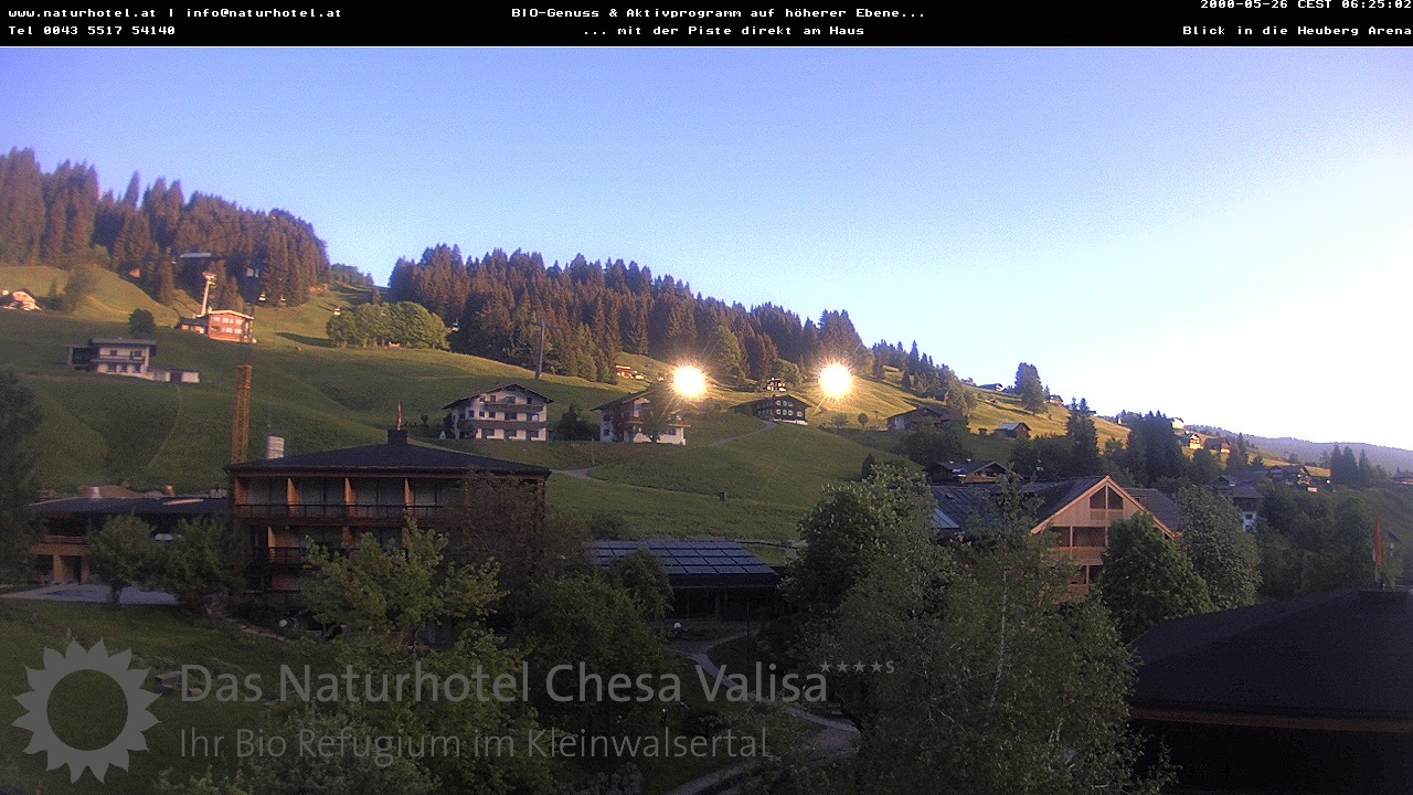 Archived image Webcam Chesa Valisa Oberhirschegg