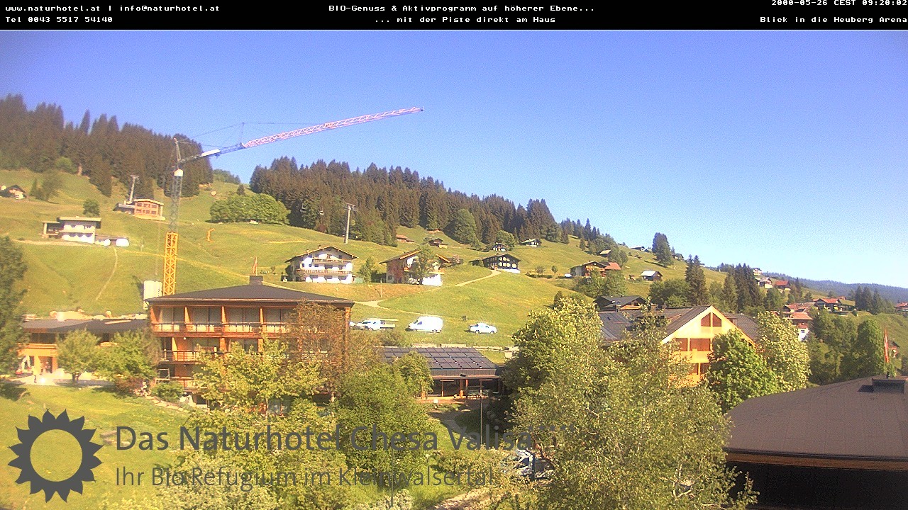 Archived image Webcam Chesa Valisa Oberhirschegg