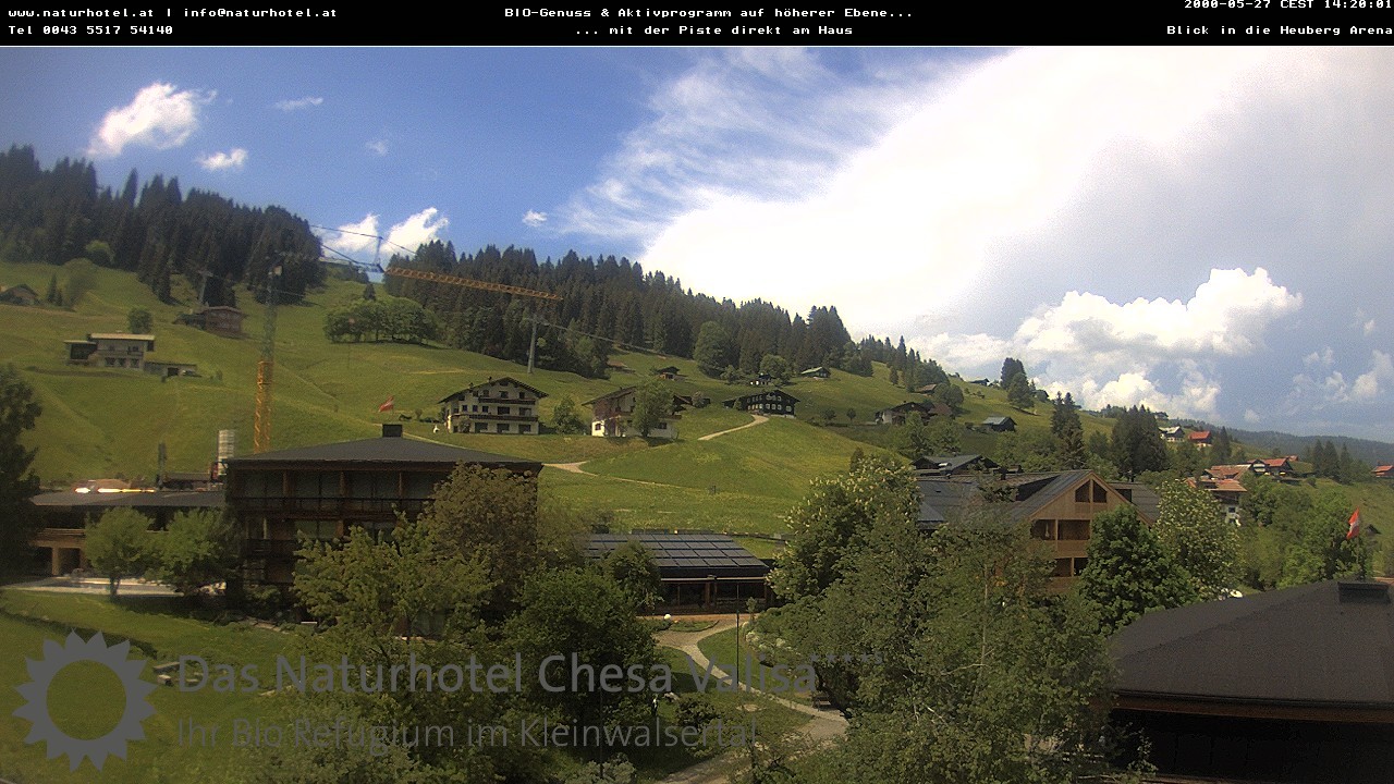 Archiv Foto Webcam Chesa Valisa Oberhirschegg