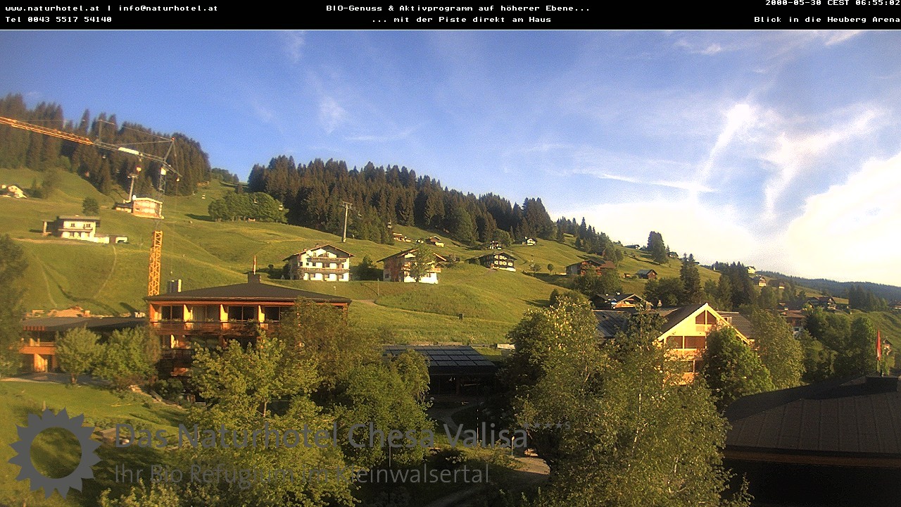 Archived image Webcam Chesa Valisa Oberhirschegg