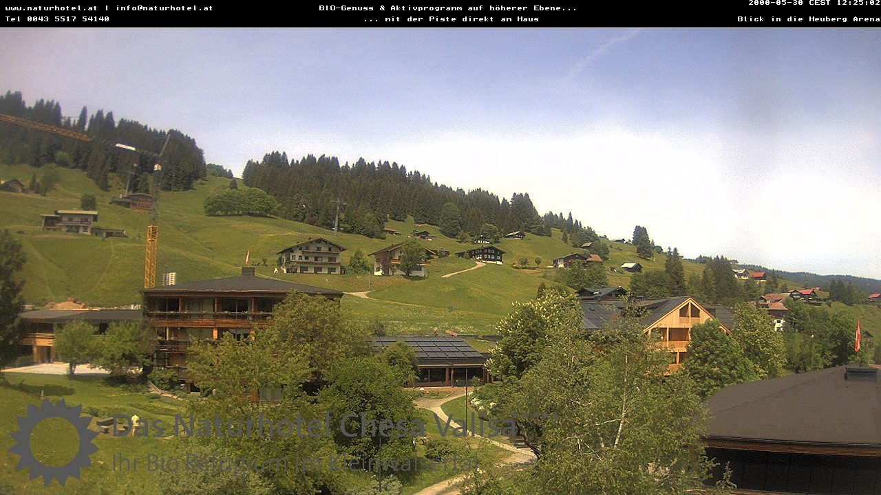 Archived image Webcam Chesa Valisa Oberhirschegg