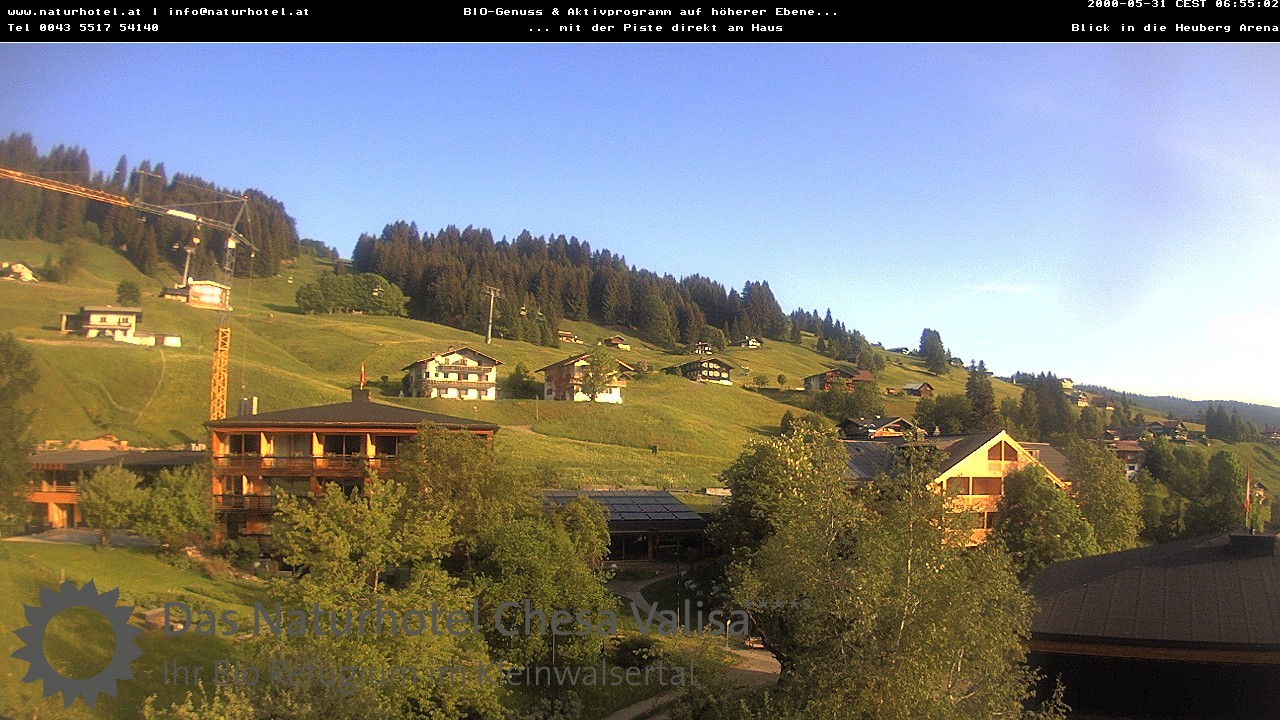 Archiv Foto Webcam Chesa Valisa Oberhirschegg