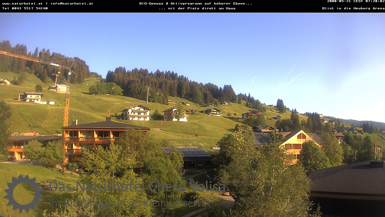 Archiv Foto Webcam Chesa Valisa Oberhirschegg