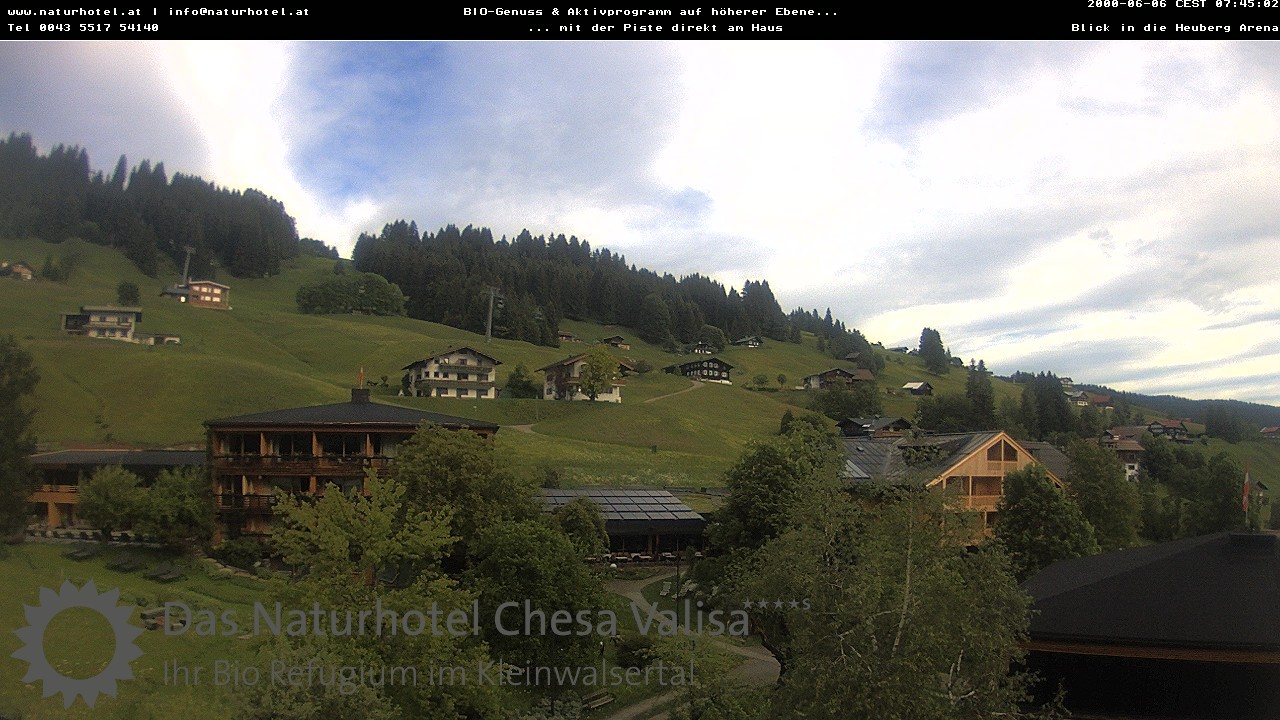 Archiv Foto Webcam Chesa Valisa Oberhirschegg