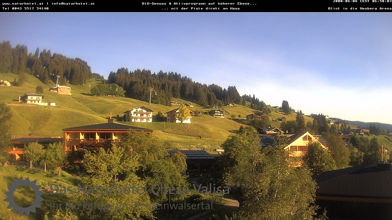 Archived image Webcam Chesa Valisa Oberhirschegg