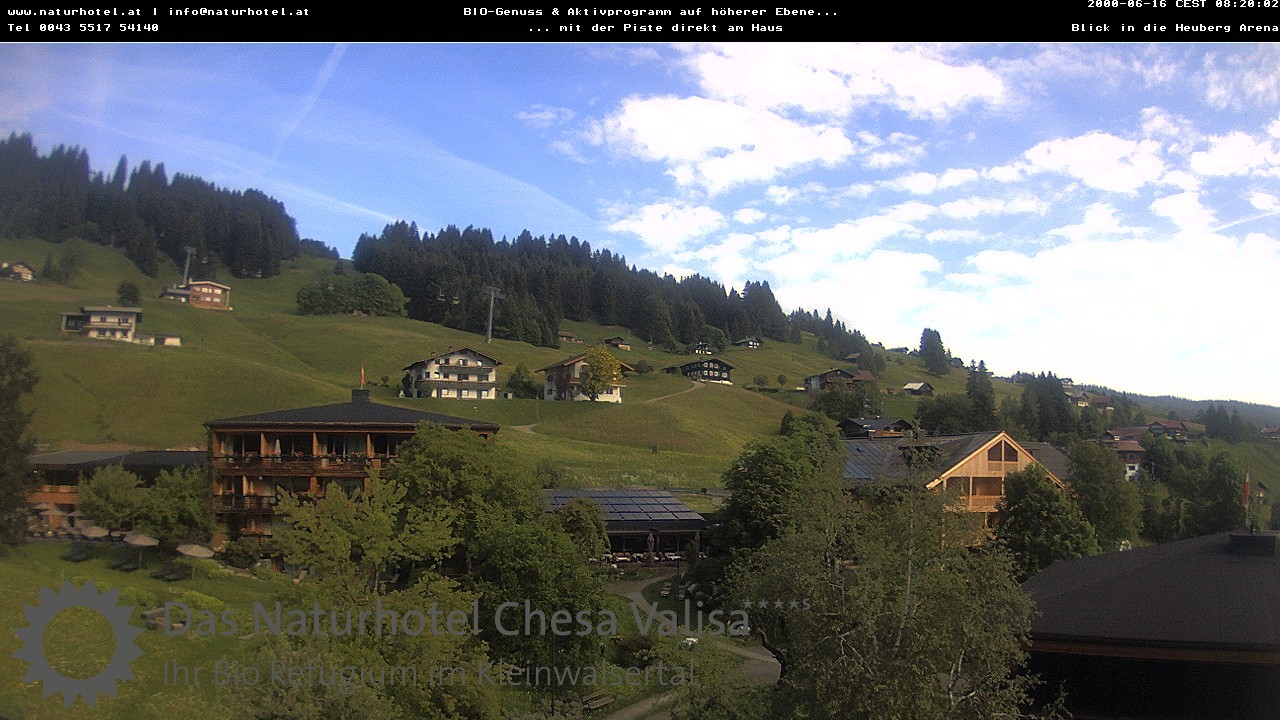 Archiv Foto Webcam Chesa Valisa Oberhirschegg