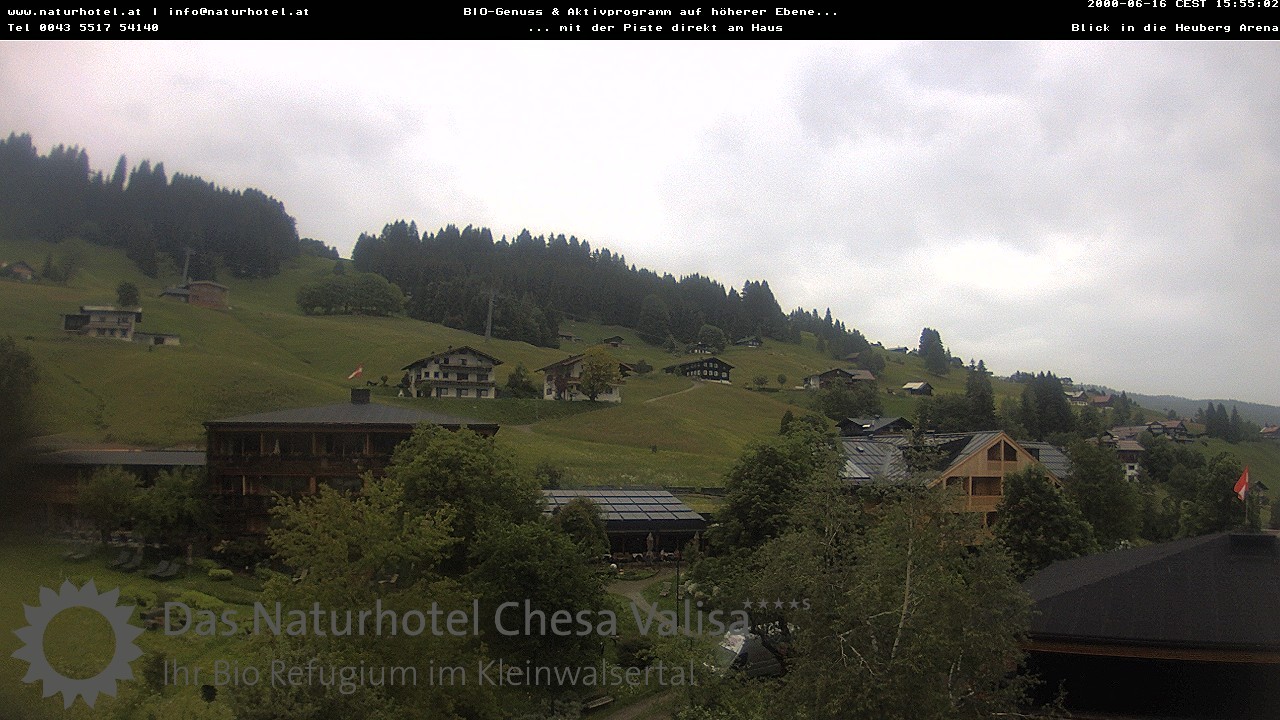 Archived image Webcam Chesa Valisa Oberhirschegg