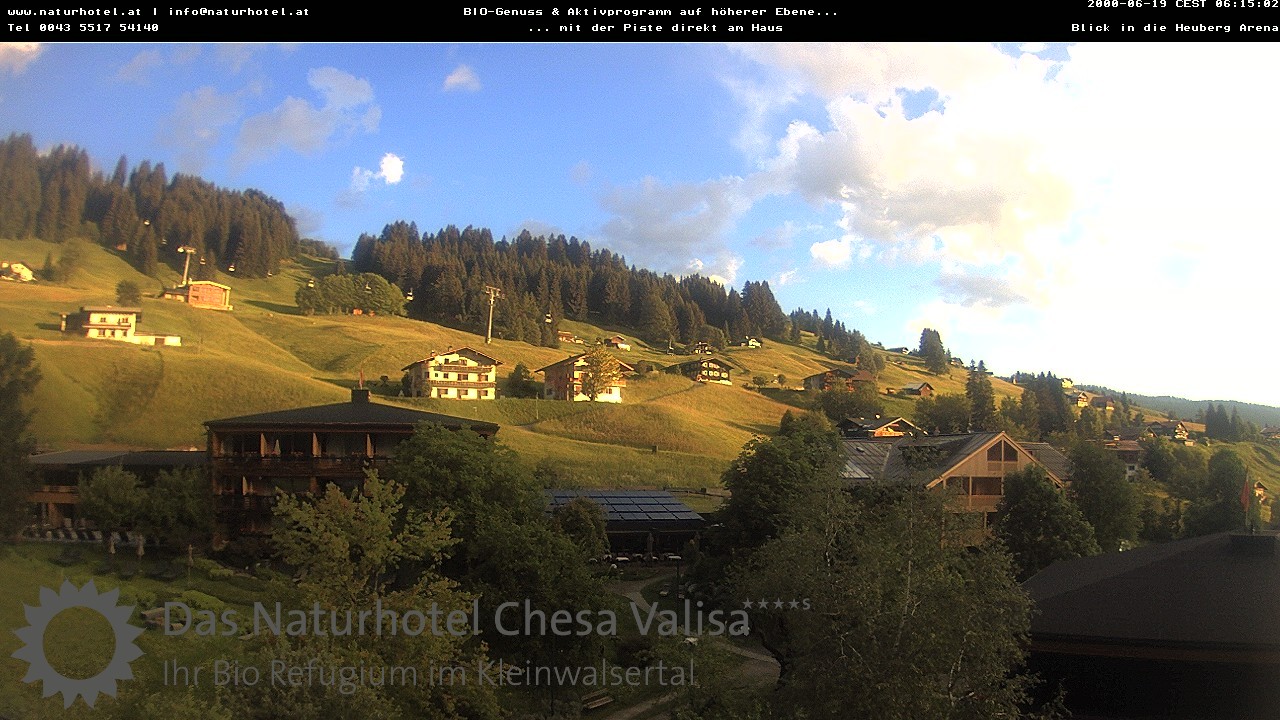 Archiv Foto Webcam Chesa Valisa Oberhirschegg