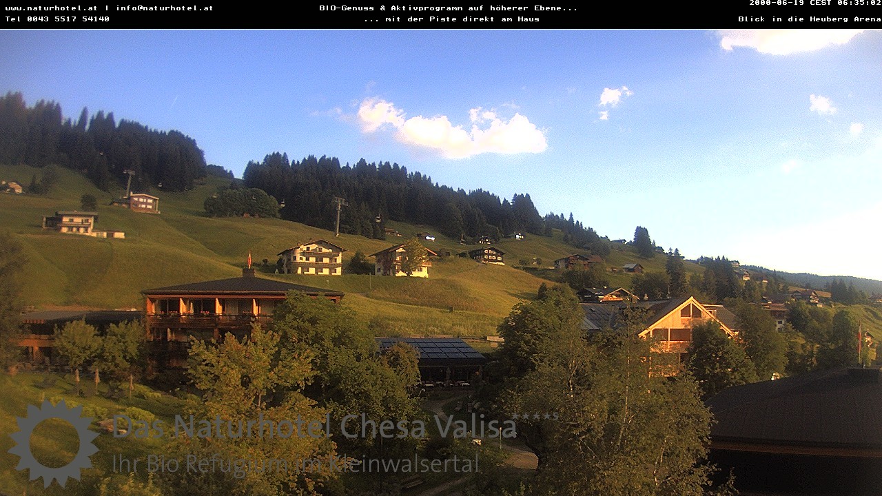 Archiv Foto Webcam Chesa Valisa Oberhirschegg