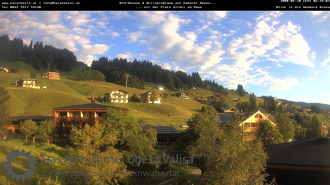 Archiv Foto Webcam Chesa Valisa Oberhirschegg