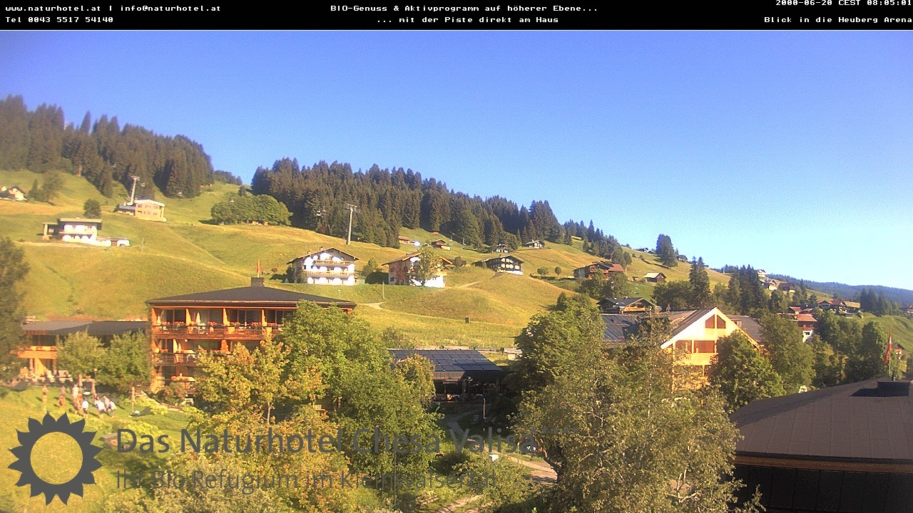 Archiv Foto Webcam Chesa Valisa Oberhirschegg