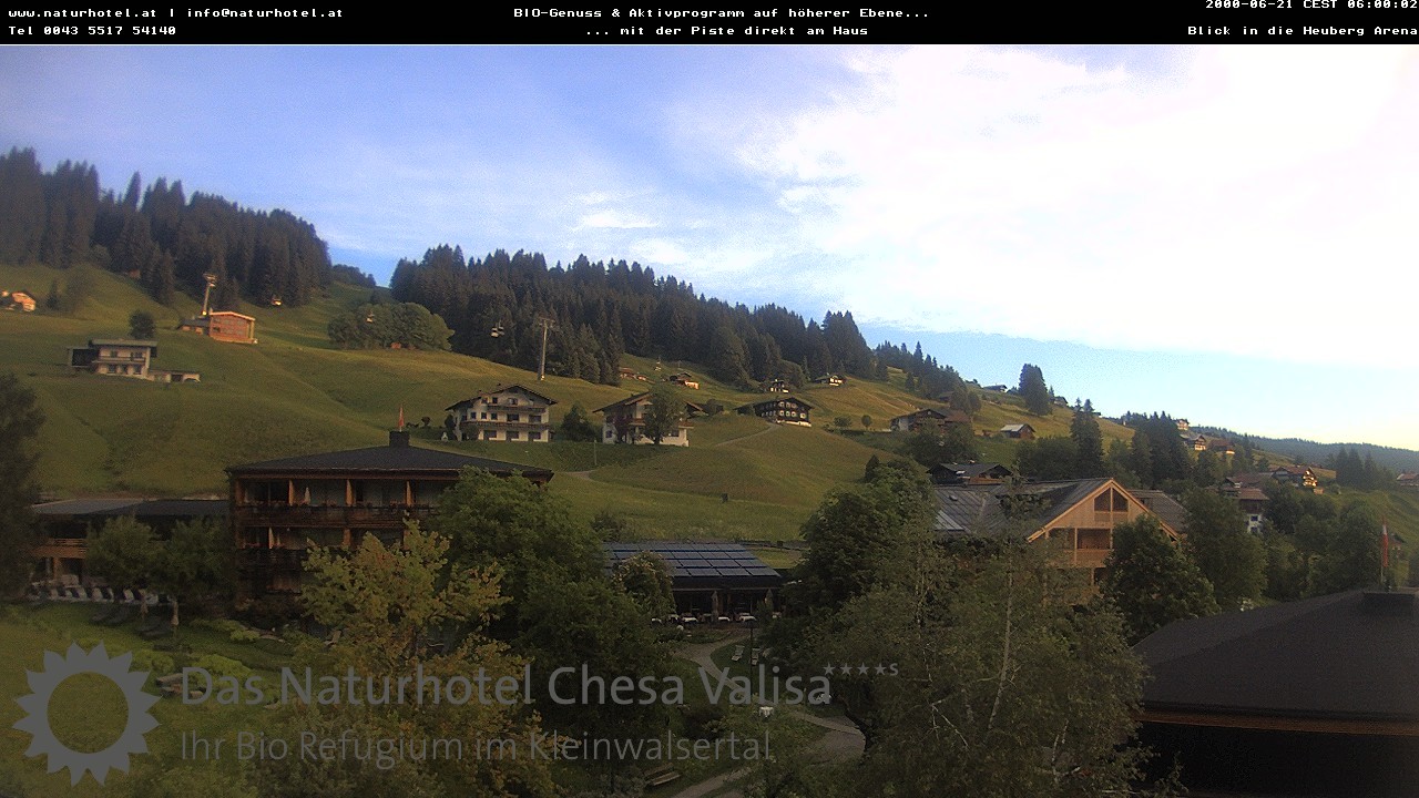 Archiv Foto Webcam Chesa Valisa Oberhirschegg