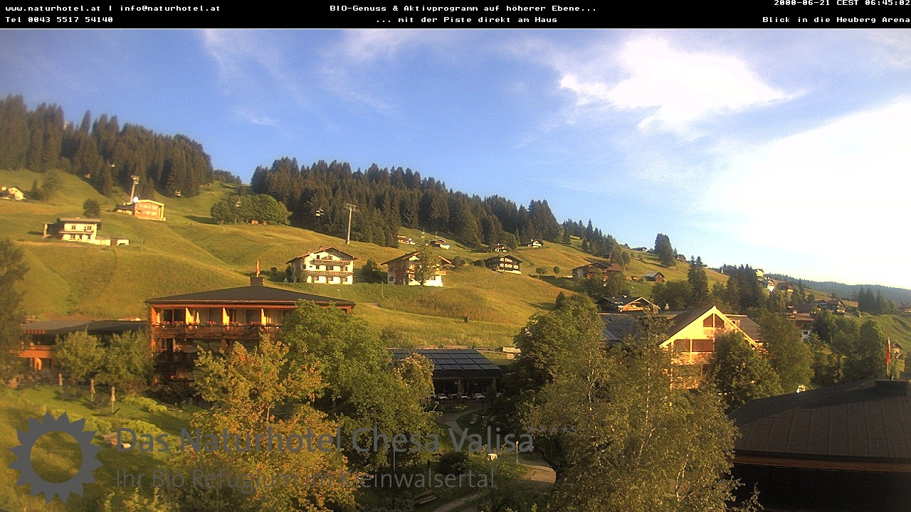 Archiv Foto Webcam Chesa Valisa Oberhirschegg