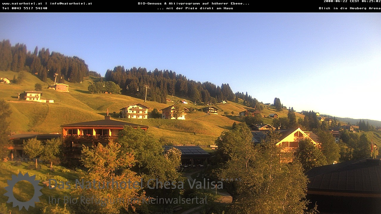 Archived image Webcam Chesa Valisa Oberhirschegg