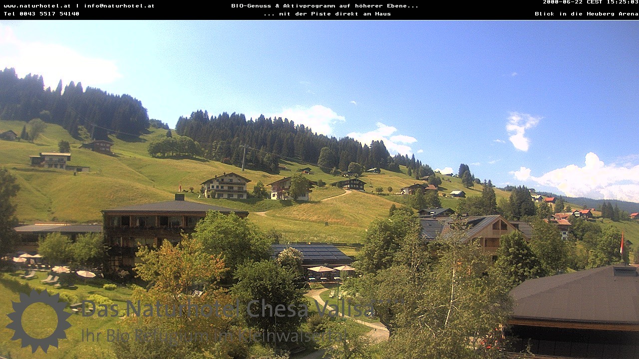 Archived image Webcam Chesa Valisa Oberhirschegg