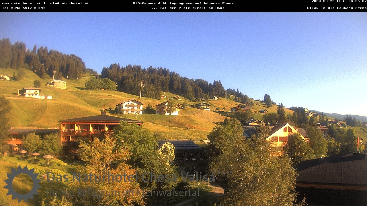 Archiv Foto Webcam Chesa Valisa Oberhirschegg
