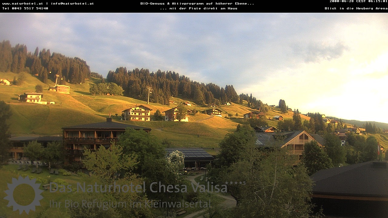 Archived image Webcam Chesa Valisa Oberhirschegg